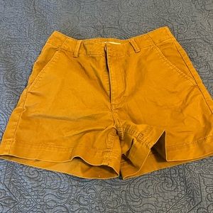 Ann Taylor LOFT washed twill shorts size 0